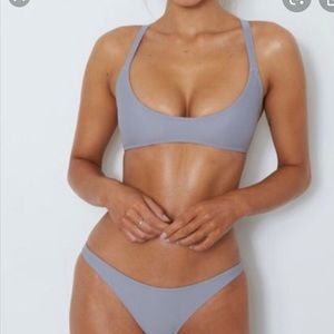 Grey white fox boutique bikini